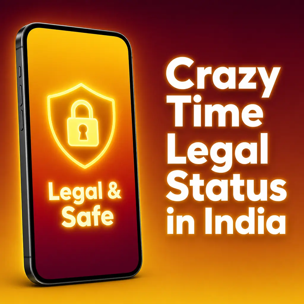 Crazy Time legal status in India
