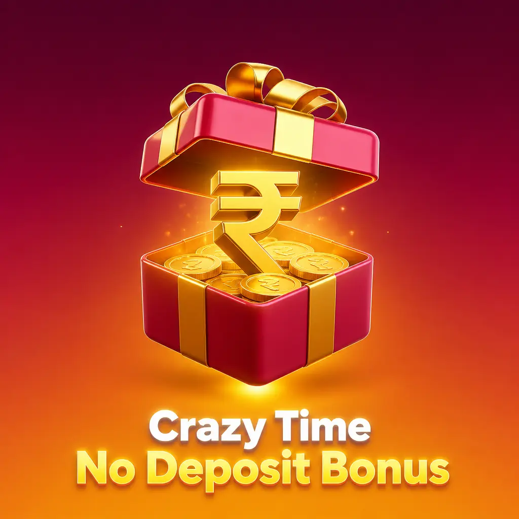 Crazy Time no deposit bonus offer