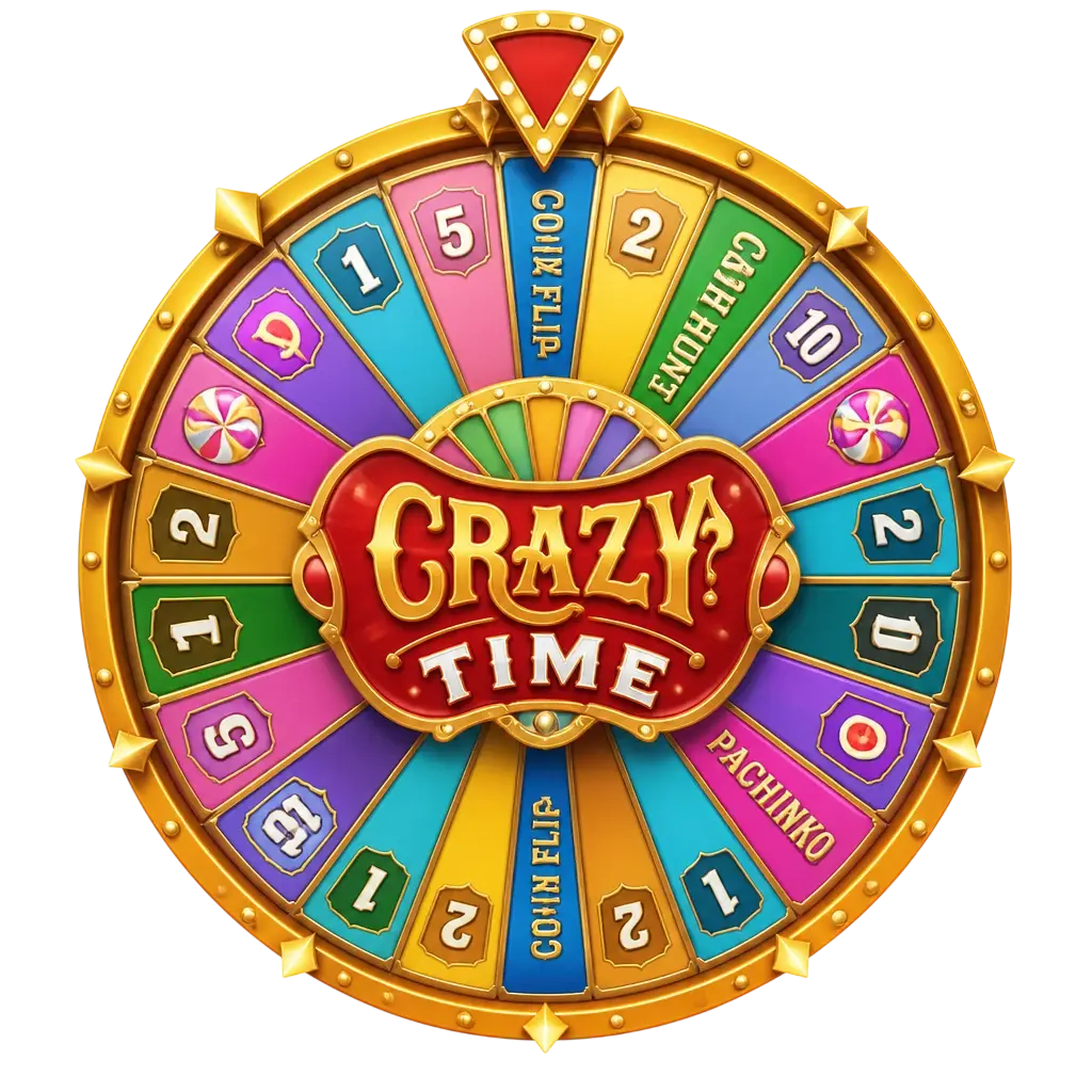 Crazy Time live casino game show wheel