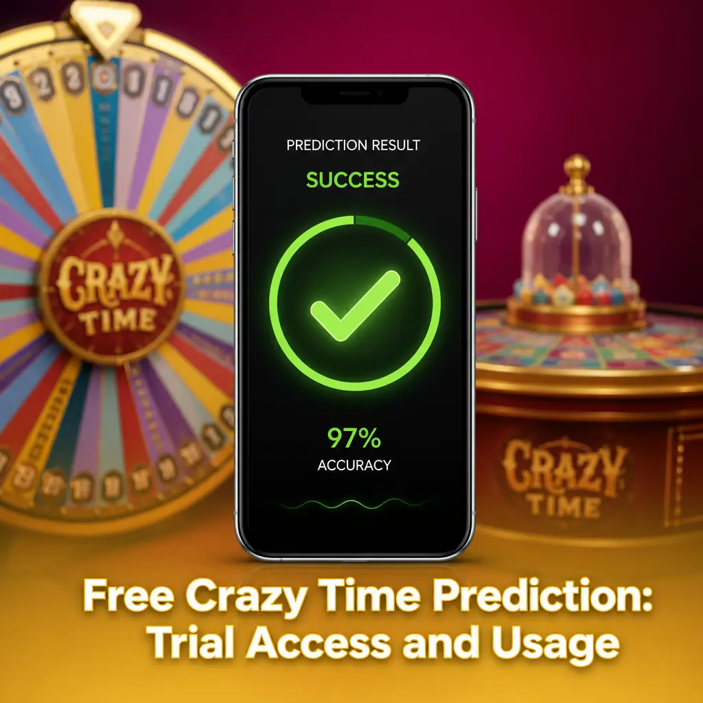 Crazy Time Predictor free trial interface