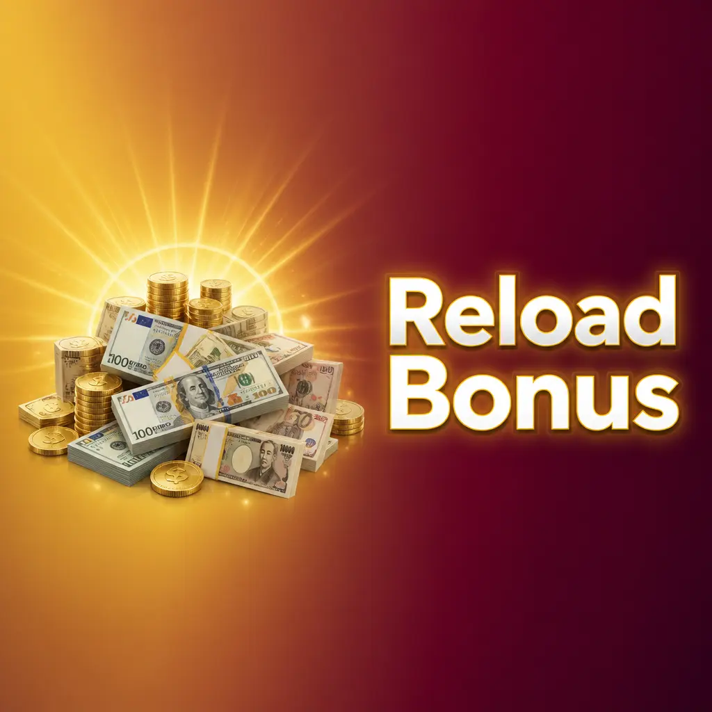 Reload bonus offer for Crazy Time players